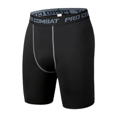 Men's Compression Leggings | Quick-Dry Sports Tights for Running and Training close-up view