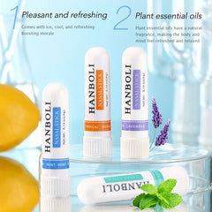 4Pcs Nasal Stick Aromatherapy Inhaler | Focus & Breathing Enhancer for Driving Alertness detail view