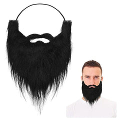 Fake Beard Halloween Santa Claus Big White Long Hair Party Beard