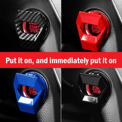Auto Ignition Button For Car Car Engine Start Stop Switch Cover Anti-scratch Protection Decorative Car-Styling Accessories NEW