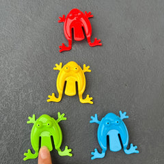 12Pcs Jumping Frog Toys Parent-child Bounce Frogs Anxiety Toy for Kids Assorted Stress R detail view