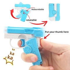 Mini Fidget Toy Spinner Pistol | Kids Decompression Sensory Play alternate view