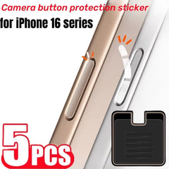 Camera Button Protective Glass for iPhone 16 Pro Max 16Pro Plus Colorful Protector Anti-Scratch Stic