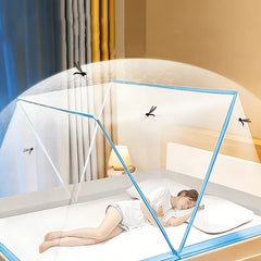 Foldable Mosquito Net for Bed | 3-Point Foldable Design with Good Ventilation alternate view