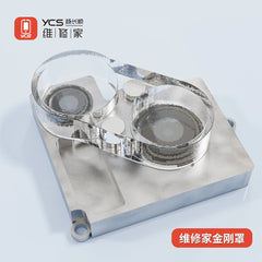 YCS Camera Lens Cover Magnetic Protector | For iPhone 16/15/14/13 Rear Camera Repair alternate view