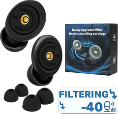Silicone Ear Plugs for Noise Reduction | Reusable Sleeping Earplugs