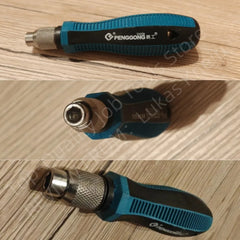1/4'' Hex Screwdriver Handle Magnetic Self-Locking Bit Holder | VIBRATITE alternate view
