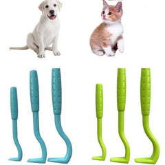 Pet Flea Remover Hook Tick Removal Tweezer - Dog Cat Tick Extractor Comb Louse Pliers - Pet Care Acc