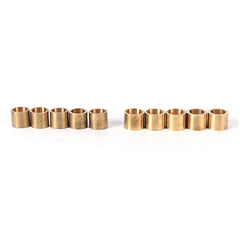 5pcs billiards snooker copper ferrule brass snooker pool cue ferrules cue repair alternate view