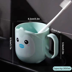 Cartoon Plastic Cup Lightweight And Cute Shatter-Proof Kids Drinking Mug Cup Portable alternate view