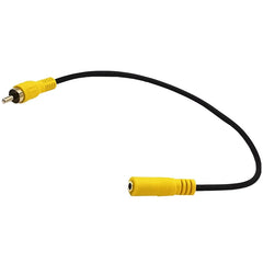 1pcs 3.5mm Mini Mono Male to RCA Female Video Cable for Car DVD TV/HDTV VCR CD player alternate view