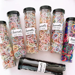 100 Piece/set Elastic Hair Bands Girls Baby Hair Accessories Child Hair Ring Head Rope Scrunchies He