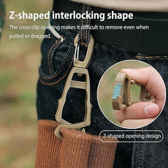 New 4-1PC Outdoor Protective Gloves Clip Hanger Multi-purpose Safety Work Gloves Holder detail view