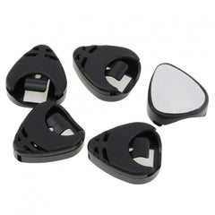 5pcs Guitar Picks Holder Plastic Stick-on Guitar Pick Case Electric Guitar Accessories close-up view