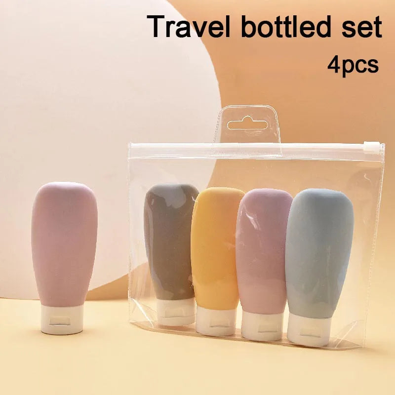 NEW 60ML Travel Containers Set Refillable Travel Bottle Everything for Travel Bottles Set Shampoo Bo