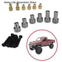 【TG】1 Set For 1/12 Modified Big Wheel Special Upgrade Parts MN82 MN82Pro MN82S Metal Car Shell Raise