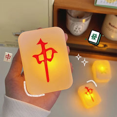 Mahjong Night Light | Soft LED Sleep Light with Eye Protection