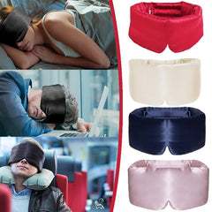 Imitated Silk Sleep Mask | Soft Pressureless Eye Cover for Deep Sleep alternate view