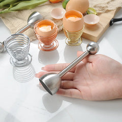 Egg Opener | Stainless Steel Egg Shell Cutting Knocker alternate view