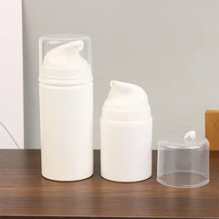 30/50/100/150ML Travel Pump Bottle Dispenser Empty Lotion Bottles Refillable Vacuum Cosm detail view