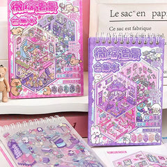 Mr.Paper 30Pcs 3D Miniature Scene Stickers | Layered Diorama Decals for Journaling an alternate view