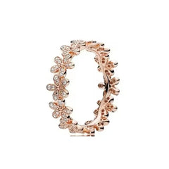 Hot Sell New 925 Silver Stackable Infinite Heart Garland Sawtooth For Women Original W close-up view