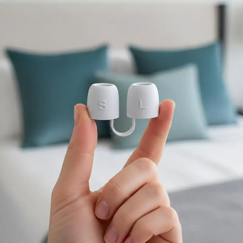 Silicone Nose Clip for Snoring | 3 Pack Nasal Dilator Strips for Better Sleep
