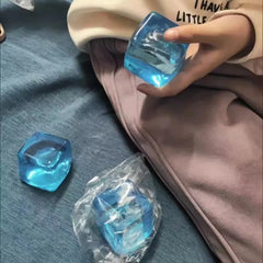 Needoh Nice Cube Sensory Stress Reliever | Fidget Squeeze Toy for Kids and Adults