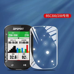 Clear Tempered Glass For iGPSPORT BSC100S BSC200 Screen Protector For BSC300 BSC100 Glass Protective Film Cover