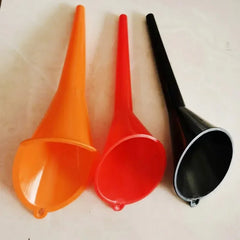 Car Long Stem Funnel Oil Fuel Filling Tools Anti-splash Plastic Oil Funnel Motorcycle Refueling Tool
