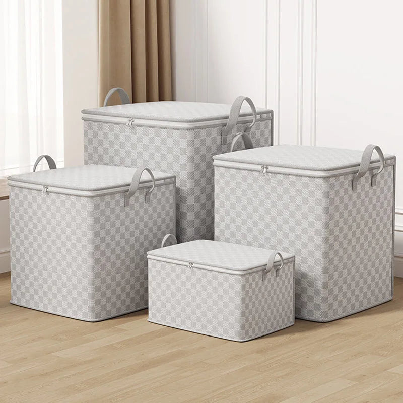 Bag Non-Woven Fabric Home Storage Organizer Dust-Proof Moving Storage Quilt Bag