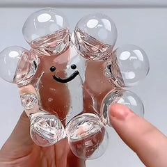 Adjustable Vacuum Squishy Stress Ball | Squeeze Toy for Stress Relief close-up view