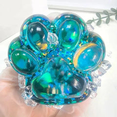 Taba Squishy Cat Paw Squeeze Toys Kawaii Sticky Squishies Fidget Toys for Birthday Par close-up view