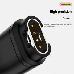 Type C Charging Converter for Garmin Fenix 8 7 7S 7X 6 E Pro Solar Instinct,Venu 3S 2 close-up view