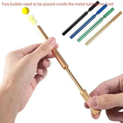 Soft Pinball Launcher Guns Toy | Aluminum Alloy Outdoor Shooting Game