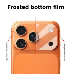 5Pcs Matte Lens Film For IPhone 17 Pro Max 17 Pro 17 Air 17 Phone Accessories Anti Finge detail view