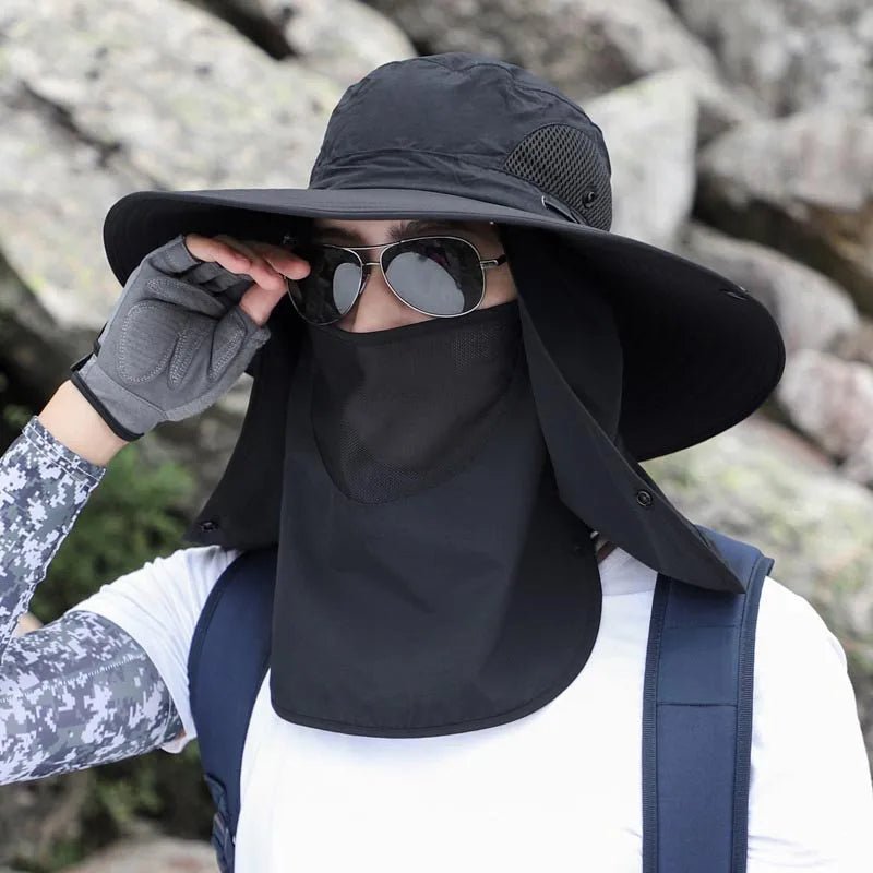 Adjustable Outdoor Fishing Hat – Breathable Sunshade Cap - Onlytenbucks.com