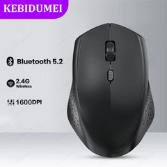 Bluetooth 5.2 + 2.4G Wireless Gaming Mouse – Silent Rechargeable - Onlytenbucks.com