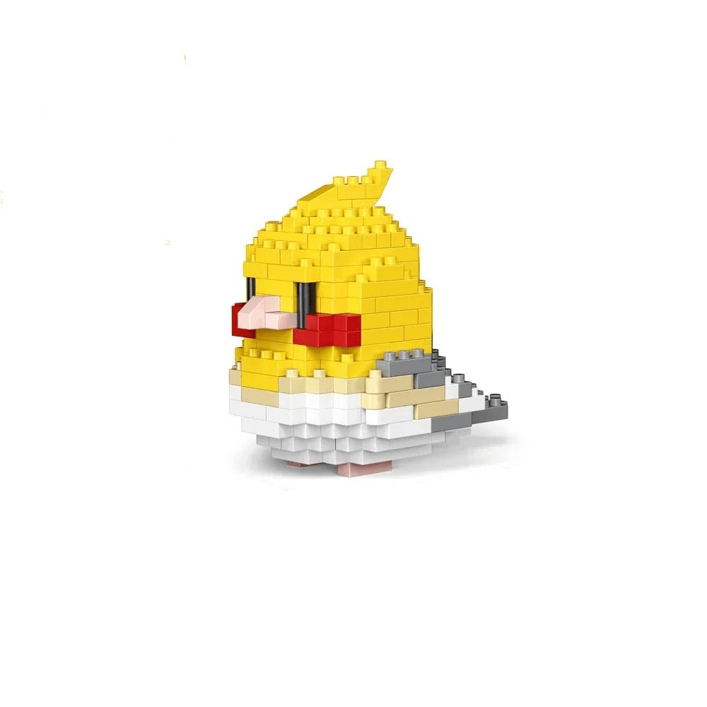 BUILT Colorful Parrot Micro Mini Building Blocks – Educational DIY Toy - Onlytenbucks.com