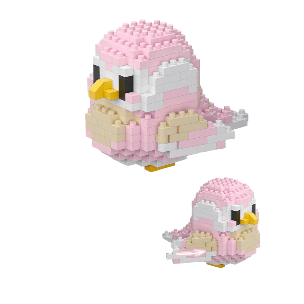 BUILT Colorful Parrot Micro Mini Building Blocks – Educational DIY Toy - Onlytenbucks.com