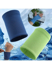 Cold - Sensing Sports Wristbands – Ice Silk Cooling Sweatbands - Onlytenbucks.com