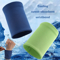Cold - Sensing Sports Wristbands – Ice Silk Cooling Sweatbands - Onlytenbucks.com