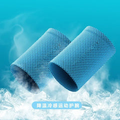 Cold - Sensing Sports Wristbands – Ice Silk Cooling Sweatbands - Onlytenbucks.com