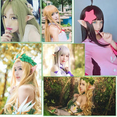 Elf Ears Latex Costume Props – Fairy, Angel, and Cosplay Accessories - Onlytenbucks.com
