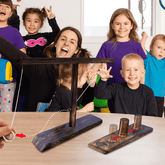 Hook & Ring Toss Game – Handmade Wooden Battle Version - Onlytenbucks.com