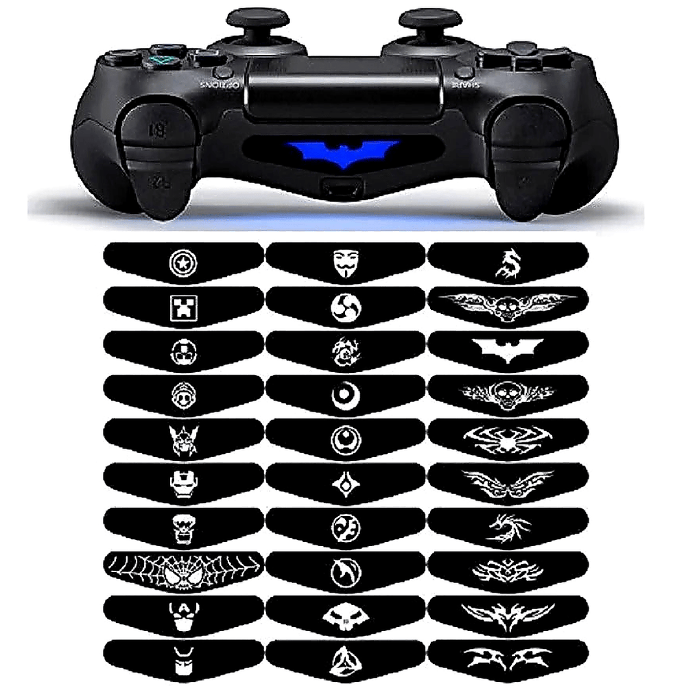 Lightbar Stickers for PS4 Controllers – LED Decal Skins - Onlytenbucks.com