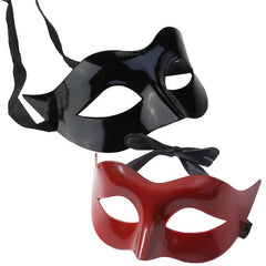 Masquerade Half Face Mask – Elegant Black & White Retro Design - Onlytenbucks.com
