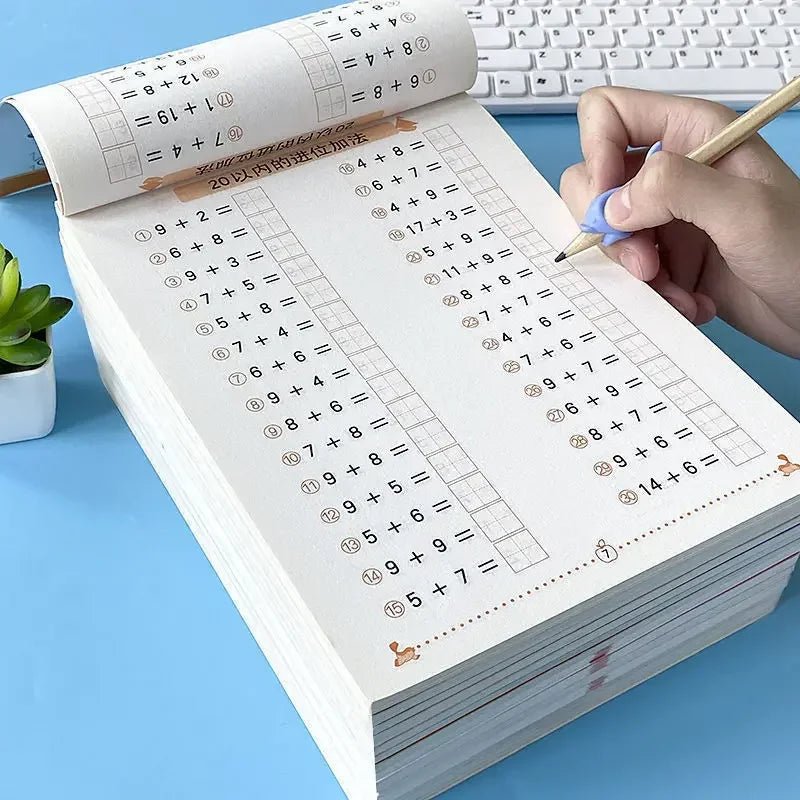 Mathematics Textbook Addition & Subtraction Cards - Onlytenbucks.com