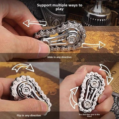 Metal Fidget Spinner – CNC Machined Stainless Steel Stress Relief Desk Toy - Onlytenbucks.com