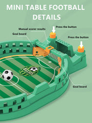 Mini Tabletop Football Game – Interactive Desktop Soccer Toy - Onlytenbucks.com